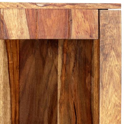 vidaXL Highboard 45x28x180 cm Solid Sheesham Wood