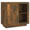 vidaXL Sideboard Smoked Oak 80x40x75 cm
