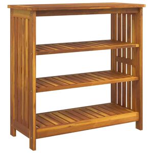 vidaXL Garden Cabinet Brown 90 x 40 x 90cm Solid Acacia Wood