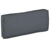 vidaXL Cushion Oxford Fabric Anthracite 120 x 50 x 12 cm