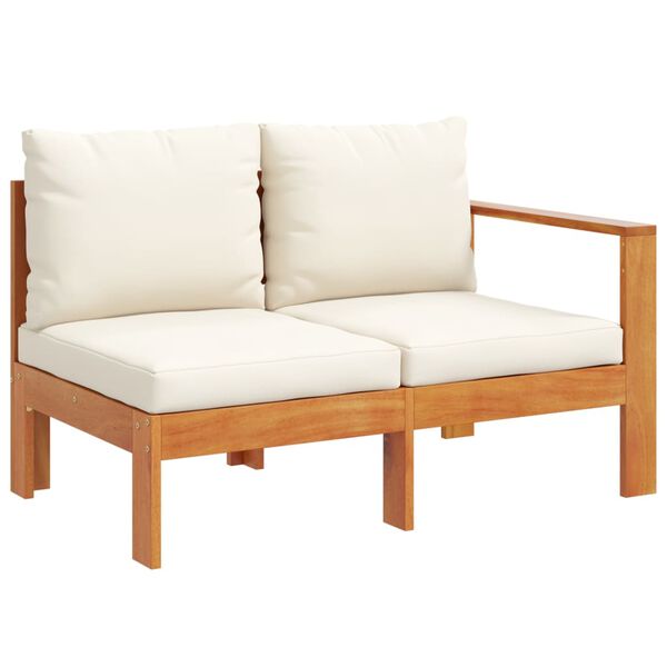 vidaXL 5 Piece Garden Sofa Set with Cushions Solid Wood Acacia