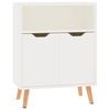 vidaXL Sideboard High Gloss White 60x30x72 cm Engineered Wood