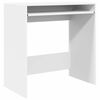 vidaXL Desk White Engineered Wood 77.5 x 43 x 79 cm