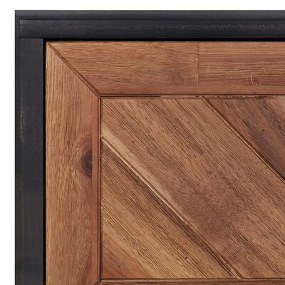 vidaXL Sideboard 45x32x115 cm Solid Acacia Wood and MDF
