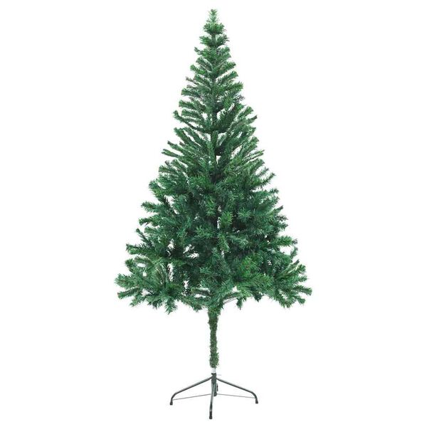 vidaXL Artificial Pre-lit Christmas Tree with Ball Set 180cm 564 Branches