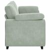vidaXL 3-Seater Sofa Light Grey 220x77x82 cm Velvet