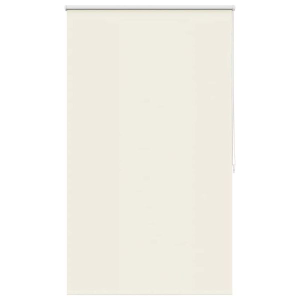 vidaXL Roller blind blackout 124.4x175 cm Fabric Width 120 cm off white