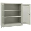 vidaXL Office Cabinet Light Grey 90x40x105 cm Steel