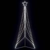 vidaXL LED Christmas Tree 483 LEDs Cold White 240 cm