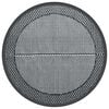 vidaXL Outdoor Carpet ARAKIL Grey &Oslash;160 cm PP