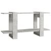 vidaXL Book Cabinet | Concrete grey | Engineered wood | 100 cm x 30 cm x 51 cm
