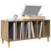 vidaXL Record Cabinet Artisan Oak 100x38x48 cm Engineered Wood