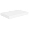 vidaXL Floating Wall Shelves 2 pcs White 40x23x3.8 cm MDF