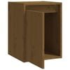 vidaXL Wall Cabinet Honey Brown 30x30x40 cm Solid Wood Pine