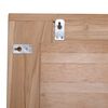 vidaXL Decorative Mirror Teak 120x60 cm Rectangular