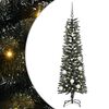 vidaXL Artificial Christmas Tree with 150 LEDs with Stand Green 150 cm