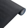 vidaXL Furniture Sticker Self-Adhesive Matte Black 90x500 cm PVC
