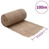 vidaXL Jute Roll 0.25x100 m 100% Jute 200 gsm