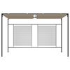 vidaXL Gazebo with Retractable Roof 3x4x2.3 m Taupe 180 g/m&sup2;