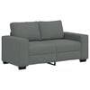 vidaXL 2-Seater Sofa&nbsp;Dark Grey 160x77x82 cm Fabric