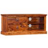 vidaXL TV Cabinet Solid Acacia Wood 90x30x40 cm