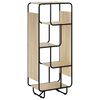 vidaXL Highboard Sonoma Oak 60 x 37.5 x 144 cm Engineered Wood