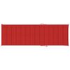 vidaXL Garden Sun Lounger with Cushion Solid Acacia Wood
