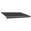 vidaXL Awning Replacement Fabric Anthracite 500x350 cm Polyester