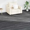 vidaXL Flooring Planks 36 pcs Black and White 5.02 m&sup2; PVC