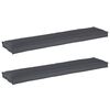 vidaXL Pallet Cushion Set 2 pcs Oxford Fbric Anthracite