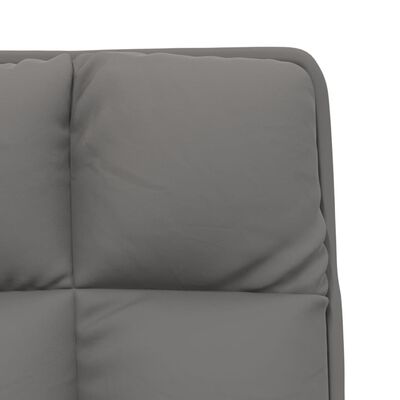 vidaXL Leisure Chair with Metal Frame Light Grey Velvet