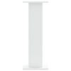 vidaXL Plant Stands 2 pcs White 30x30x80 cm Engineered Wood