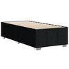 vidaXL Bed Frame without Mattress Black 90x190 cm Fabric