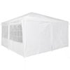 vidaXL Party Tent White 400 x 400 x 266 cm Polyethylene