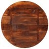 vidaXL Table Top &Oslash; 80x2.5 cm Round Solid Wood Reclaimed