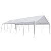 vidaXL Tent Fabric without Frame White 12 x 6 m PE