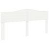 vidaXL Headboard White Engineered wood
