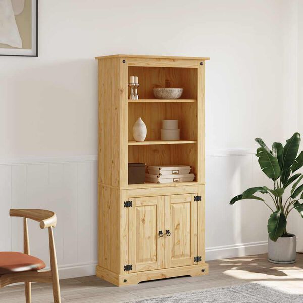 vidaXL Cupboard Mexican Pine Corona Range 80x40x170 cm