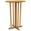 vidaXL Folding Bar Table 90x65x105 cm Solid Wood Teak