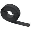 vidaXL Garden Edgings 2 pcs Black 10 m 15 cm Polyethylene