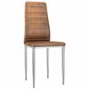 vidaXL Dining Chairs 2 pcs Brown 41.5 x 48 x 99 cm