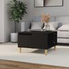 vidaXL Coffee Table Black 55x55x36.5 cm Engineered Wood