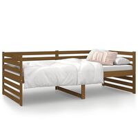 vidaXL Day Bed Honey Brown 90x190 cm Solid Wood Pine