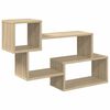 vidaXL Floating Shelf Wall-Mounted Sonoma Oak 87 x 20 x 55 cm