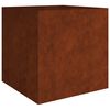 vidaXL Planter 80x80x80 cm Corten Steel