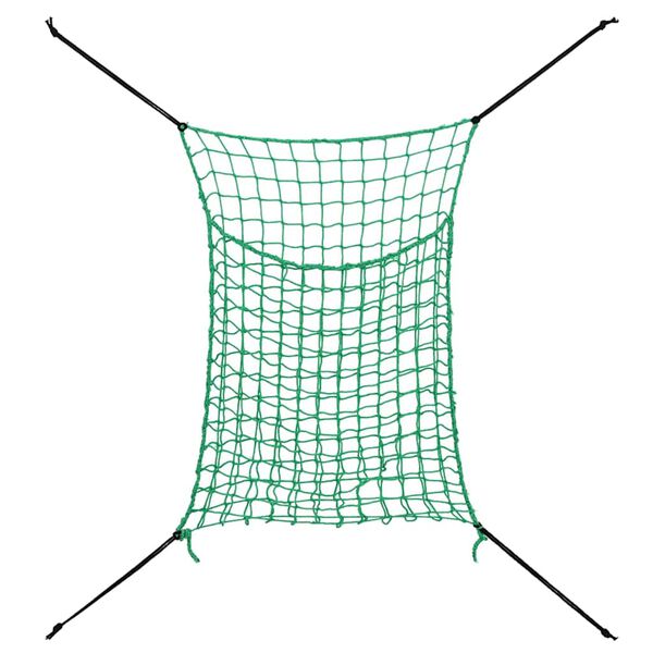 vidaXL Hay Nets 2 pcs Rectangular 0.9x1 m PP