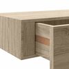 vidaXL Wall-mounted Drawer Shelves 2 pcs Oak 40x23.5x10cm MDF