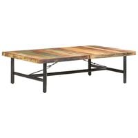 vidaXL Coffee Table 142x90x42 cm Solid Reclaimed Wood