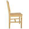 vidaXL Dining Chairs 6 pcs Pinewood