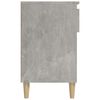 vidaXL Shoe Cabinet Concrete Grey 102x36x60 cm Engineered Wood